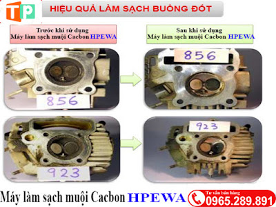 Hiệu quả vệ sinh buồng đốt xe máy