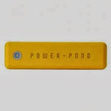 Power-Pond Smile 3000mAh Powerbank Yellow