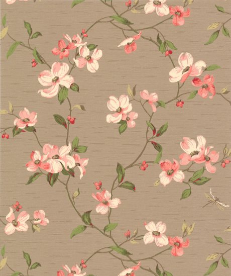 flower wallpaper vintage. vintage wallpaper pattern from