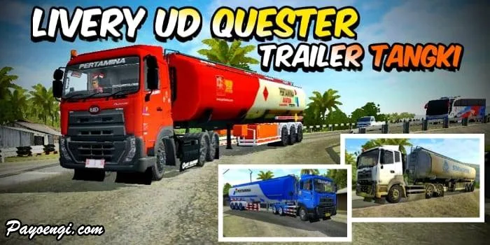 livery ud quester trailer tangki