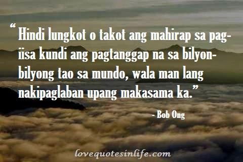 Bob Ong Quotes, Saying About Life Tagalog  Love Quotes in 