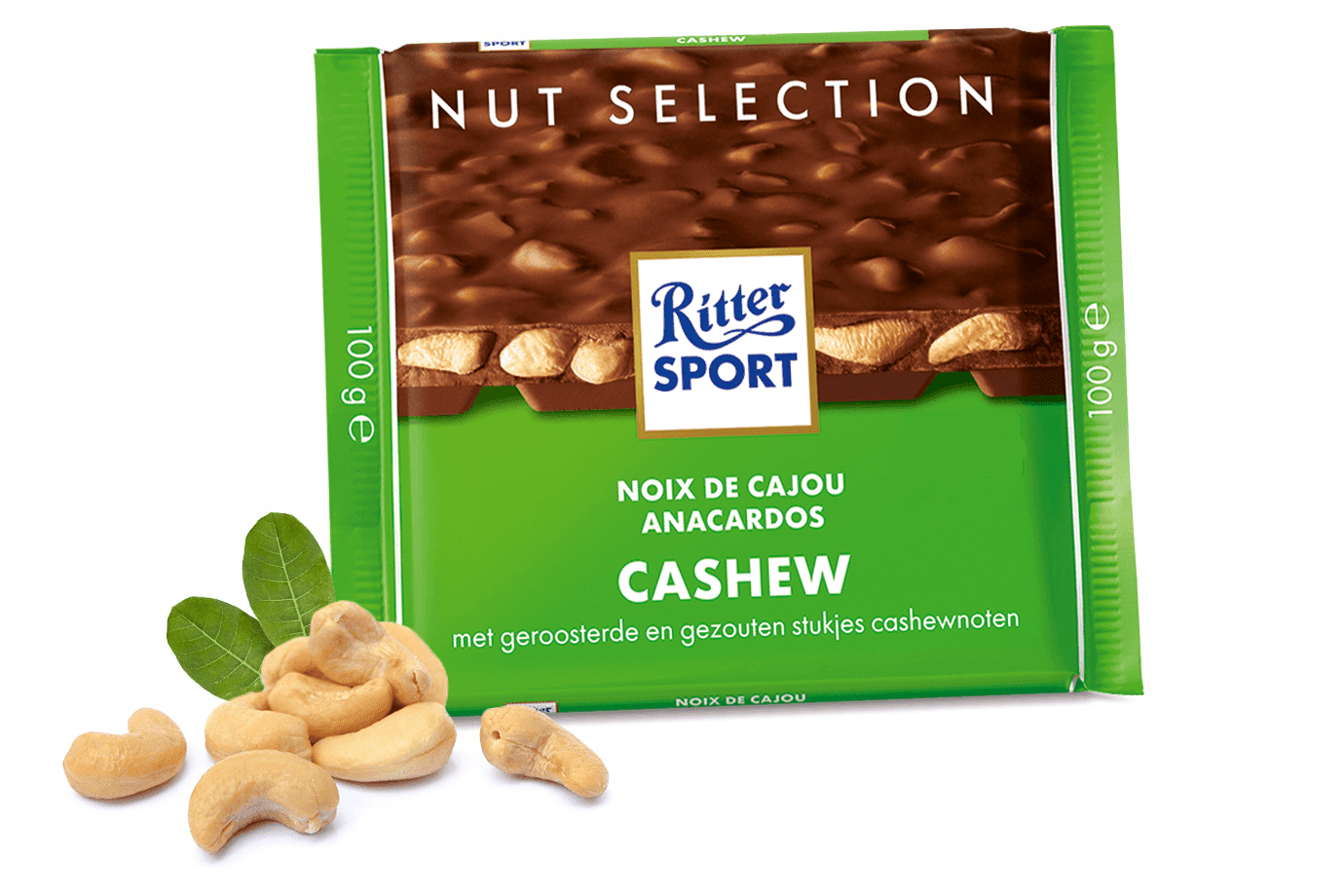 Ritter sport nut selection