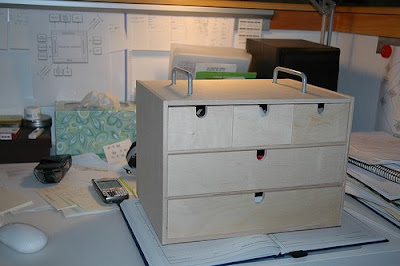 How about a mini chest tool box?