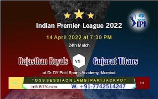 Rajasthan vs Gujrat 24th IPL Match Prediction Betting Tips 100% Fix