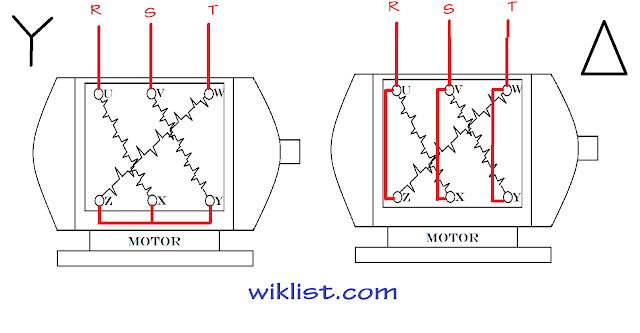 Rangkaian star delta motor