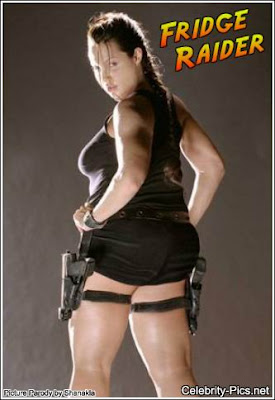 Angelina Jolie Funniest Tomb Raider Picture