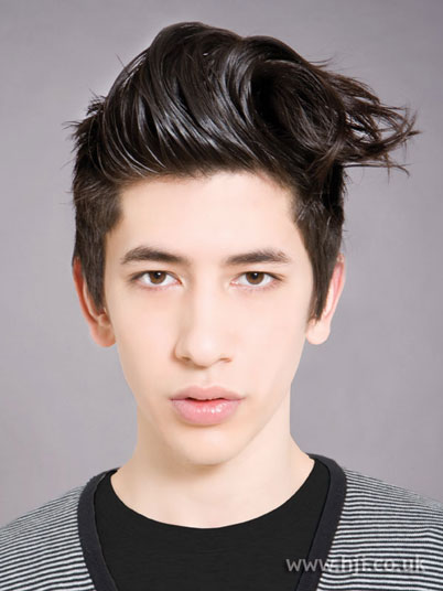 cool boy hairstyles. wallpaper Emo Hairstyles For