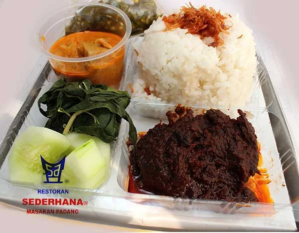 Harga 1 Box Nasi Padang Sederhana | Call 081323739973