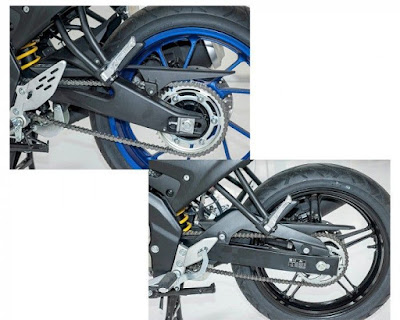 perbedaan swing arm all new vixion dan vixion r