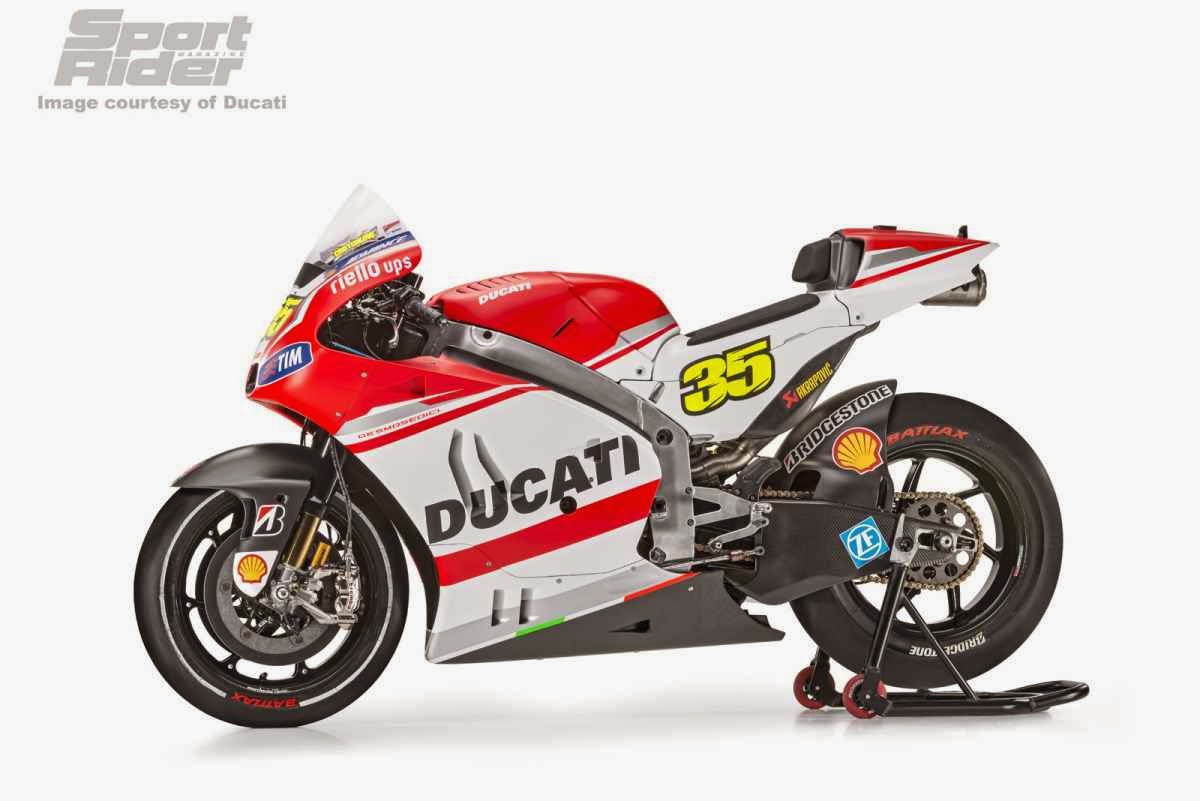 Foto Terbaru Motor Ducati Desmosedici MotoGP 2014 Gambar Motor