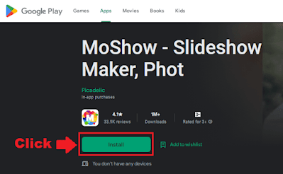 MoShow app for PC