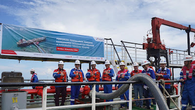 Peresmian Jetty Kapal Industri di Integrated Terminal Kendari jadi Kado HUT ke-67 Pertamina