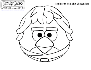 Angry Birds Star Wars Coloring Pages