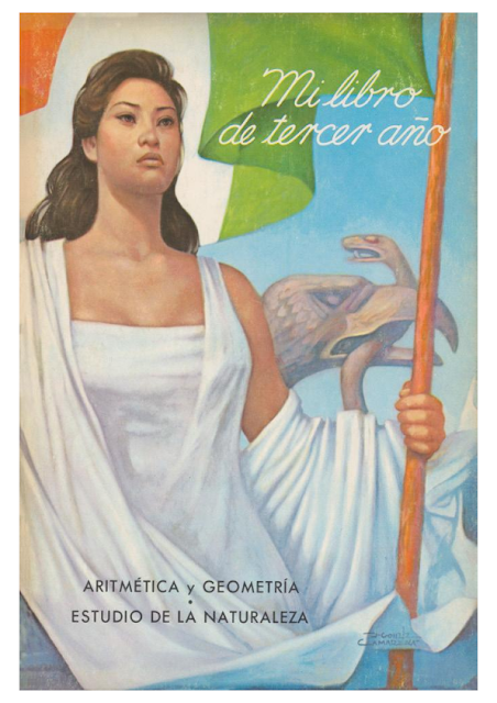 MI LIBRO DE TERCER AÑO: ARITMÉTICA Y GEOMETRÍA - ESTUDIO DE LA NATURALEZA - LIBRO DE 1960
