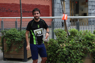 primera carrera de orientación en las fiestas de Barakaldo