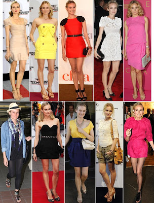 Diane Kruger's style has been so fantastic lately I had to do a montage !