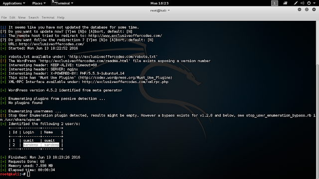 hack wordpress password in linux