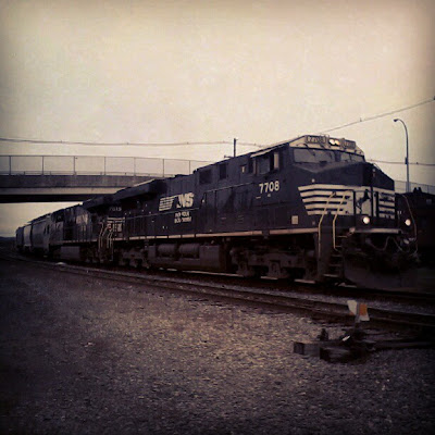 train photo - Sayre, PA - railroad photography - Instagram - free photo edit