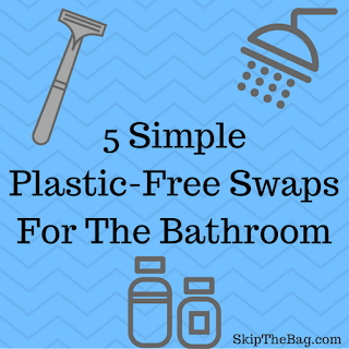 ways to minimize plastic and waste in the bathroom