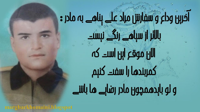  مجاهد شهید مرادعلی پناهی 