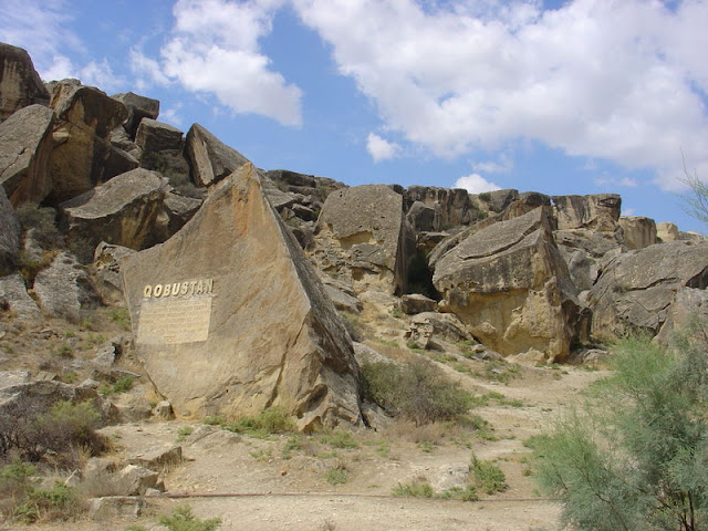 objek wisata Gobustan National Park Azerbaijan