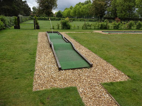 Crazy Golf course at Eaton Park in Norwich