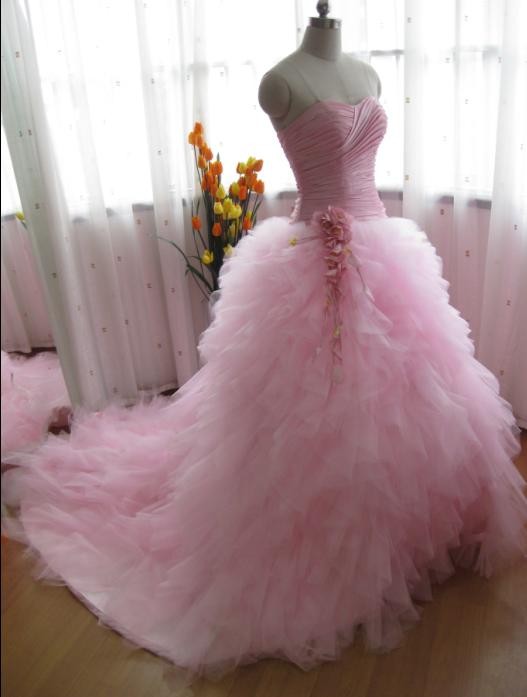 If I were a pink princess I would wear this or perhaps this