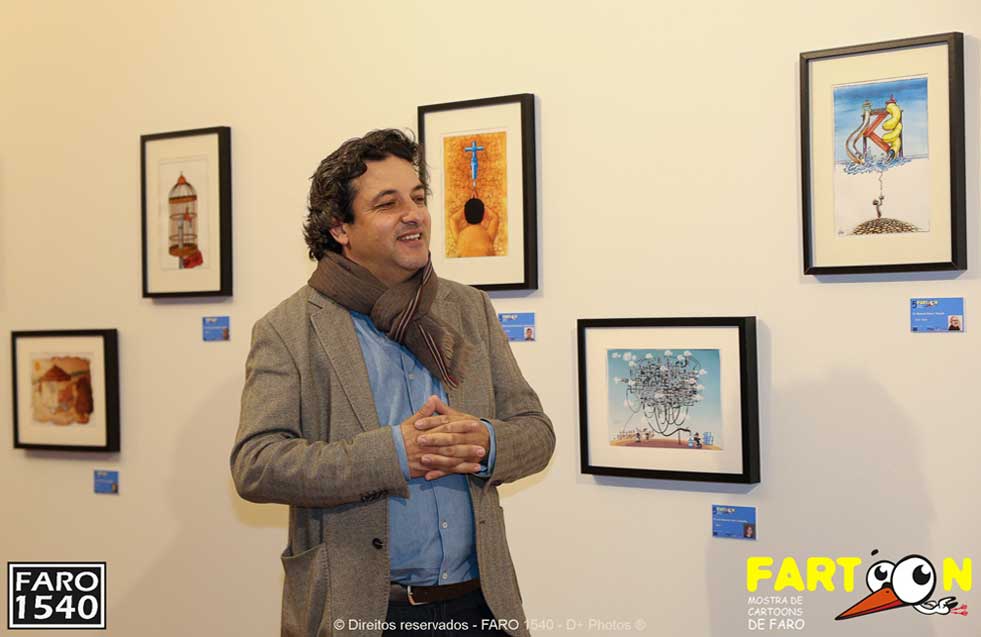 Photos from Inauguration of the 5th Faro International Cartoon Exhibition in Portugal