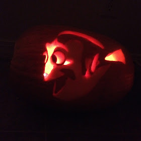 pixar pumpkin carving