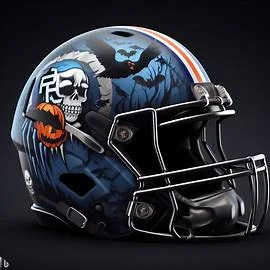 Air Force Falcons Halloween Concept Helmets