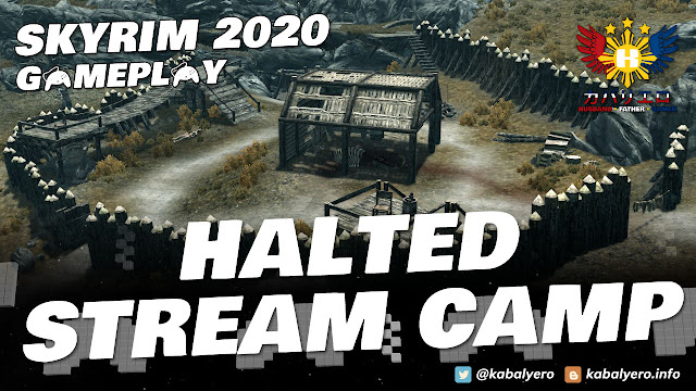 SKYRIM Gameplay 2020 (Modded)! KILL the Bandit Leader Located at Halted Stream Camp!