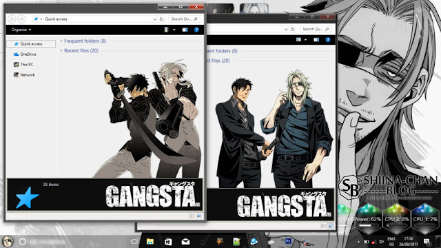 Windows 10 Ver. 1703 Theme Gangsta by Enji Riz
