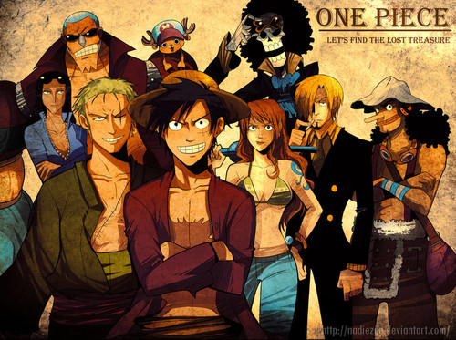 One Piece Calendar 2012 by dq 02