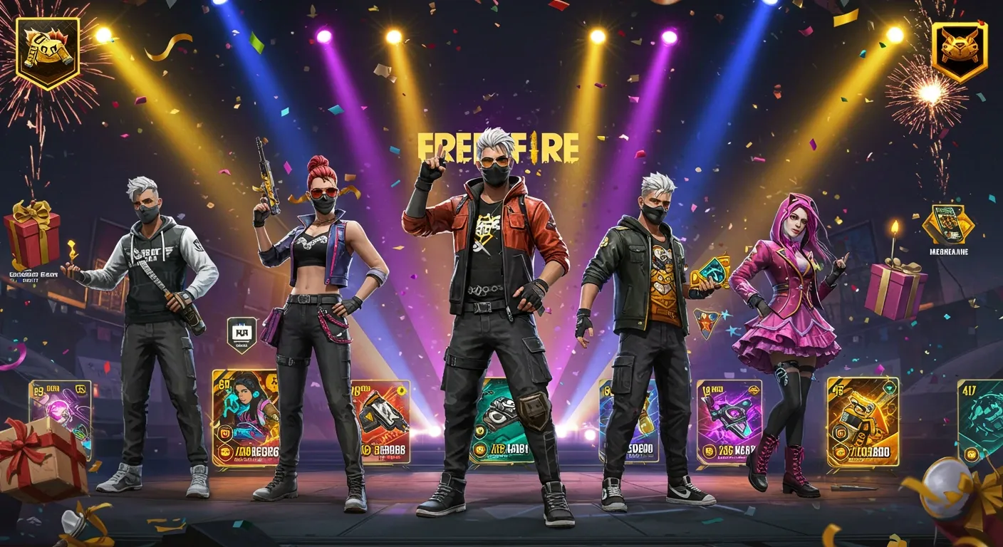 Ikuti event Free Fire Juni 2025 dan klaim skin serta bundle gratis resmi! Tips mudah dan cepat untuk dapatkan hadiah menarik di dalam game.