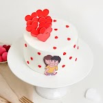 Playful Love Cake
