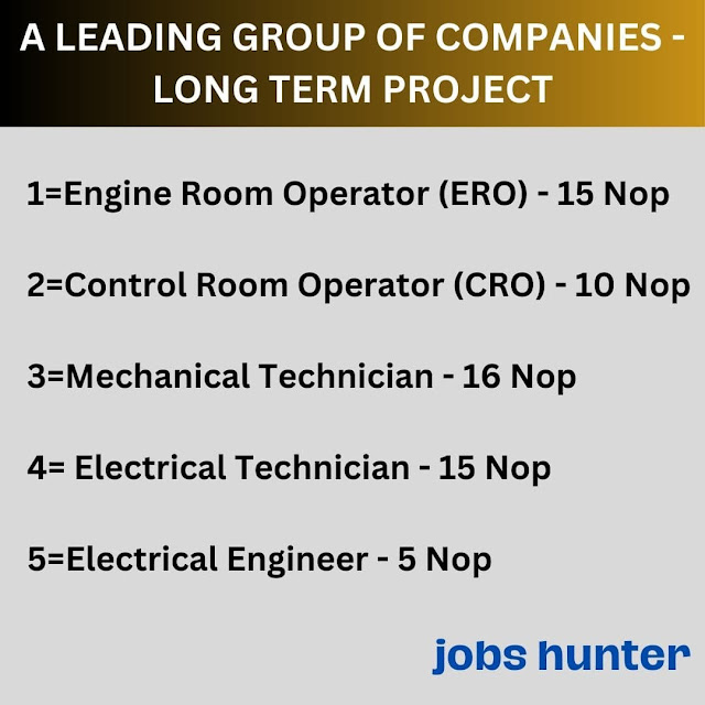 A LEADING GROUP OF COMPANIES - LONG TERM PROJECT