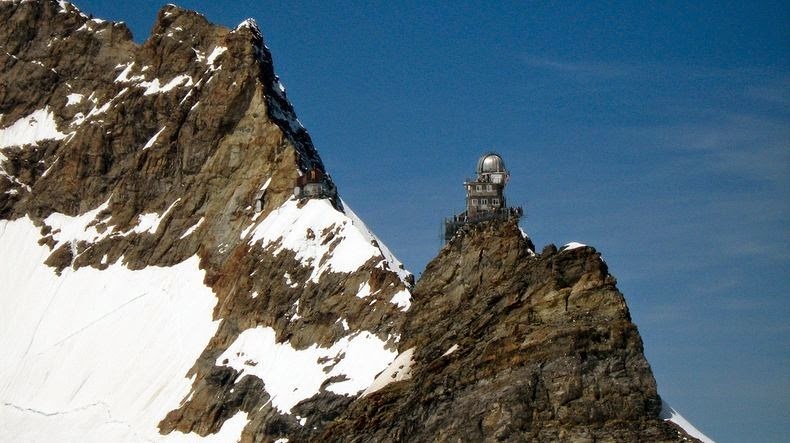 Breathtaking Sphinx Observatory at Swiss Alps