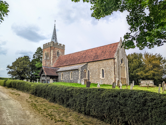 St Mary's Church, Gilston, a Grade II listed building
