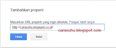 Cara Submit Blog ke Google Webmaster Tools