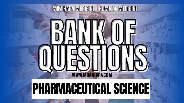 BASIC PHARMACOTHERAPY | BANK OF QUESTIONS | PST NTA LEVEL 6