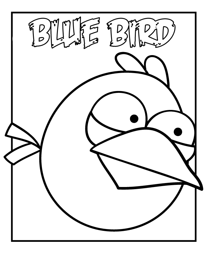 Angry Birds Space Coloring Pages