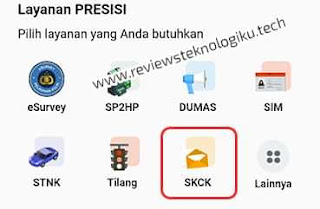 membuat skck baru online