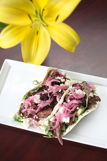 Braised Lamb Tacos at Eleven South Bistro and Bar in Jax Beach