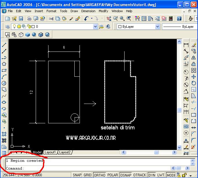 Tutorial Membuat  Kusen Pintu  Detail 3D Dengan Program 