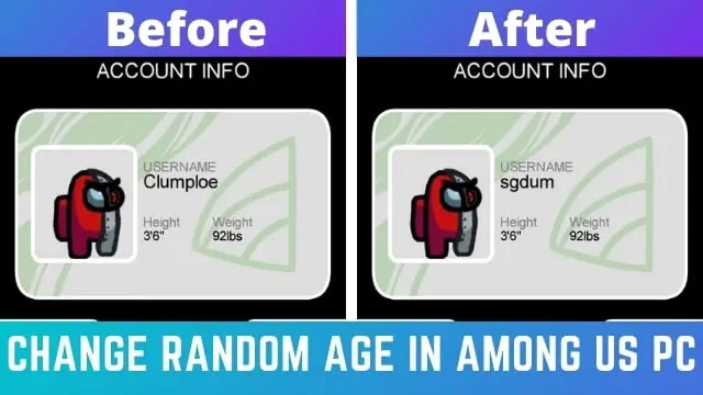 How To Change Your Random Account Name In Among Us Pc