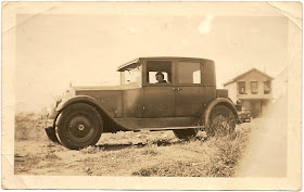 woman in car 1935