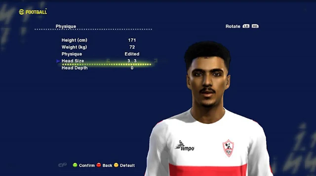 Hossam Abdelmaguid Face For PES 2013