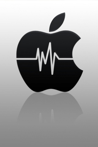 Apple logo, srce download besplatne slike pozadine Apple iPhone