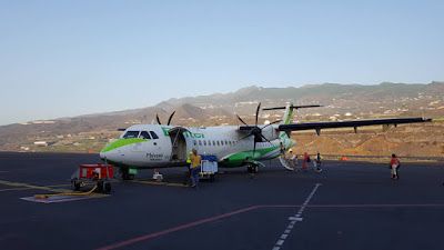atterraggio a La Palma