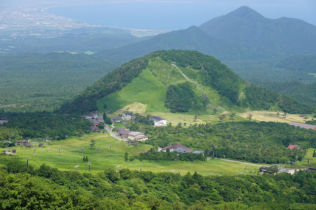 鳥取県西伯郡大山町大山　だいせんホワイトリゾート国際エリアからの眺望